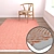 Luxury Carpets Set - High-Quality Textures 3D model small image 5
