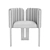 Elegant Upholstered Dining Chair 3D model small image 4