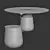 Modern Masai Table: Sleek Design, Versatile Function 3D model small image 3