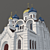 Transfiguration Cathedral. Monastery of St. Nicholas 3D model small image 2