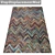 Versatile Carpet Set - High-Quality Textures 3D model small image 3