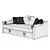 Lily Kids Sofa: Comfortable & Stylish 3D model small image 3