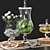 Fruitful Elegance: Decorative Set with Fruits & Roses 3D model small image 3