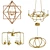 Modern Chandelier Collection 3D model small image 1