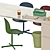 Modern Office Workstation Set 3D model small image 4