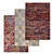 Title: Luxury Carpet Set: High-quality Textures 3D model small image 1