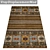 Luxury Carpet Set: High-Quality Textures 3D model small image 3