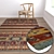 Luxury Carpet Set: High-Quality Textures 3D model small image 5