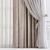 Modern Mesh Curtain 606 3D model small image 2