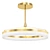 Modern Gold Chandelier Collection 3D model small image 2