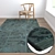 High-Quality Carpets Set 377 3D model small image 5