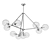 Modern Chandelier Collection 3D model small image 5