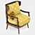 ComfortMax Armchair 3D model small image 2