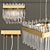 Elegant Crystal Chandelier: Cloyd 10597 3D model small image 4