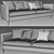 BoConcept Indivi Compact Sofa: Modern Style and Space-Saving Design 3D model small image 4