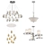 Modern Chandelier Collection 3D model small image 1