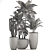 Exotic Indoor Plant Collection 3D model small image 5