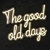 Vintage LED Text Sign: The Good Old Days 3D model small image 2