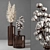 Elegant Decor Vase Collection 3D model small image 1