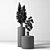 Elegant Decor Vase Collection 3D model small image 5