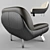 Modern Gala Collection Armchair 3D model small image 3