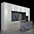 Stylish Modern Kitchen Set 3D model small image 2