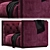 Classic Elegance: NAPOLEON Armchair 3D model small image 3