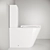 Ceramica Nova Trend Floor Toilet 3D model small image 3