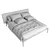 Park Bed: Modern Design for Perfect Rest 3D model small image 4