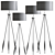 Sleek Floor Lamp: Elegant and Modern 3D model small image 2