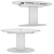 Convertible Dining Table - Stylish and Functional 3D model small image 3