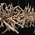 Rustic Branch Lamp: Nature-inspired Decor 3D model small image 3