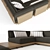 Luxury CAICOS Sofa: Elegant and Comfortable 3D model small image 2