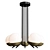 Jupiter Santa 5-Light Chandelier 3D model small image 2