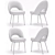 Tosconova Fifty Chair: Elegant and Versatile Seating 3D model small image 5