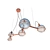 Ethereal Elegance: Cassiopeia Chandelier 3D model small image 3