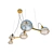 Ethereal Elegance: Cassiopeia Chandelier 3D model small image 5