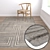 Luxury Carpet Set: High-Quality Textures for Versatile Use 3D model small image 5