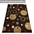 Luxury Set of 3 High-Quality Carpets 3D model small image 3