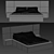 3D Bed Design & Modeling | V-ray | 120cm x 308cm x 223cm 3D model small image 4