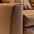 Versatile Comfort: NATUZZI-LEAF 3188 3D model small image 2