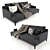 Modern Poliform Bellport Sofa 3D model small image 1