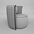 3DS Max Corona Render Chair 3D model small image 8