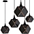 Modern Loft Welles Pendant 3D model small image 1