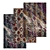 High-Quality Carpet Set 416 3D model small image 1