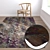 High-Quality Carpet Set 416 3D model small image 5