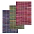 Premium Carpets Set: High-Quality Textures 3D model small image 1