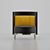 Elegant Minotti Tape Armchair 3D model small image 4
