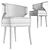 Elegant IBIS Chair: A BRABBU Masterpiece 3D model small image 2