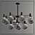 AIDA 2-Storey Plafons Chandelier 3D model small image 1